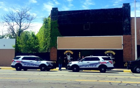 Man found dead inside Detroit Gentlemen's MC club house.