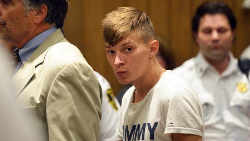 Volodymyr Zhukovskyy during his arraignment in Springfield, Mass. Monday.