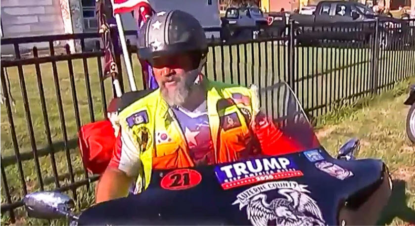 Trump supporter says he'll take up arms of Trump loses 2020 election.