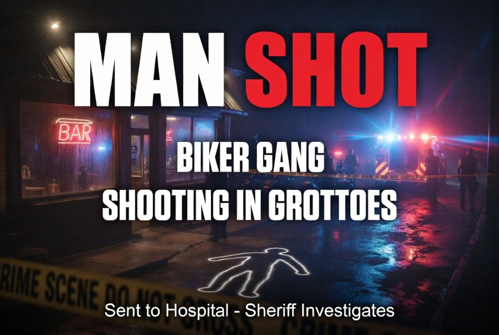 Biker in gang got shot.